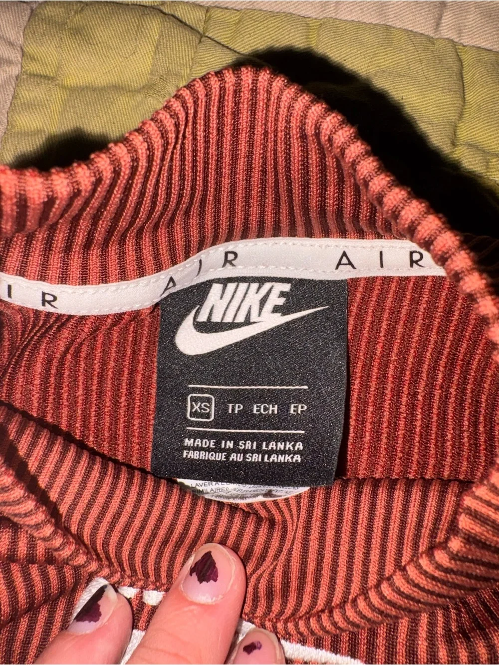 Nike stretch ribbed
